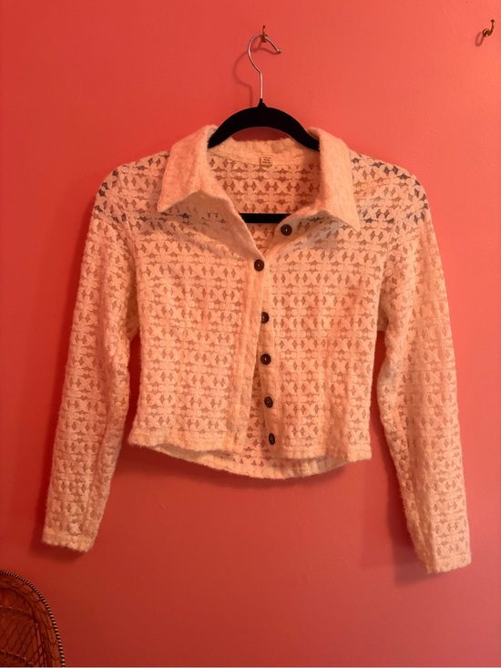 Fashion Brand Company Tops - Fashion Brand Company White Lace Blouse XS